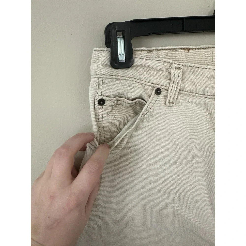 VTG Levis 550 W30x32‎ Off White Made In USA 1992 Vintage
